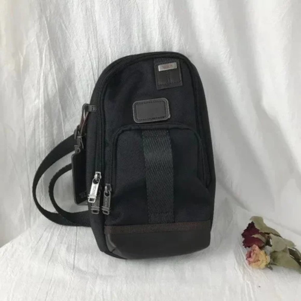 New - TUMI SLING BAG In black